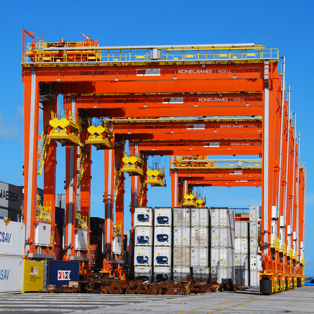 Konecranes Noell Rubber-Tired Gantry Cranes