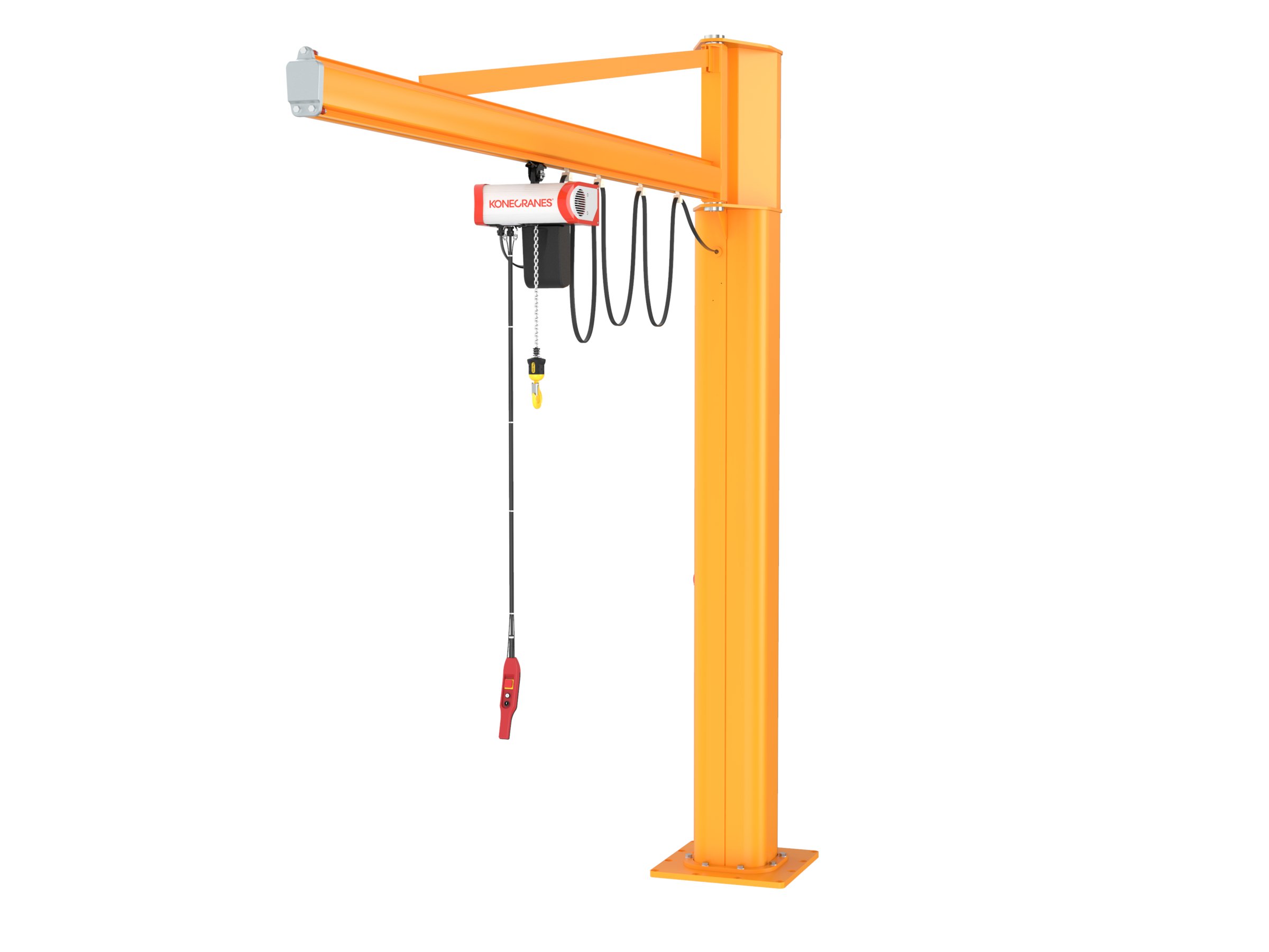 Jib Cranes: What Is It? Types of, Components, Uses