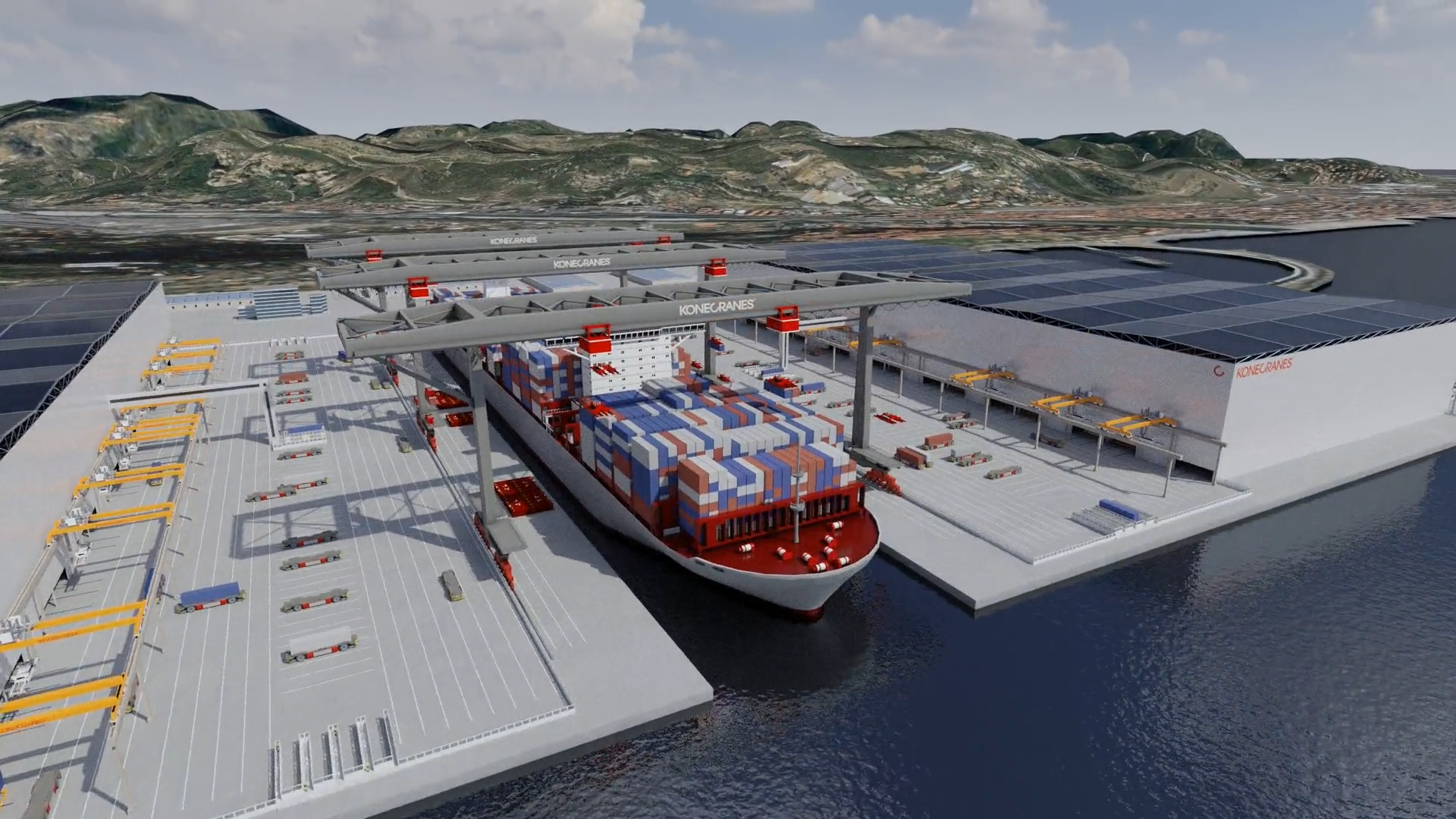 A container handling revolution from ship to stack