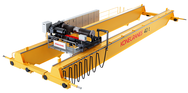 Konecranes M-series open winch crane