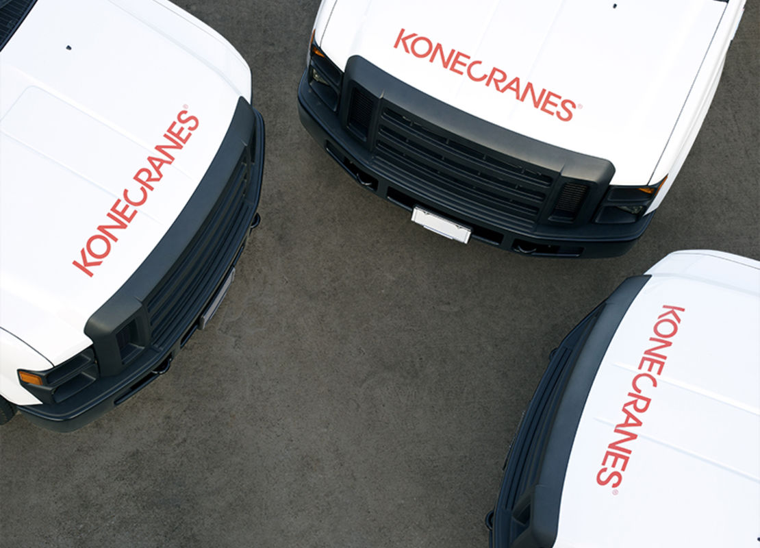 On Energy Efficiency Day Konecranes Is On The Road To Reducing   Konecranes Service Vehicles 