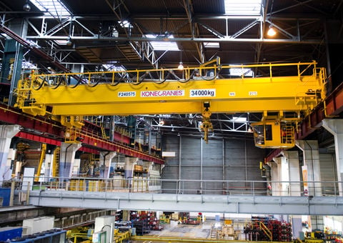 Die Gripper Cranes application