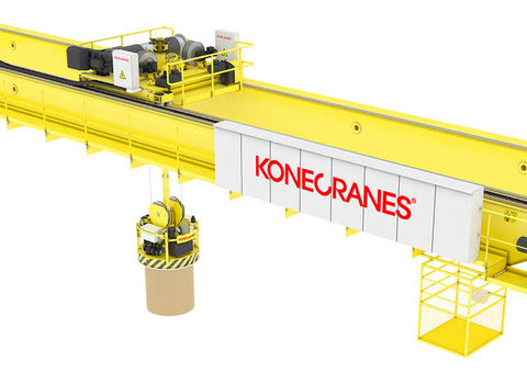 Papierrollen Vakuumheber Konecranes Deutschland