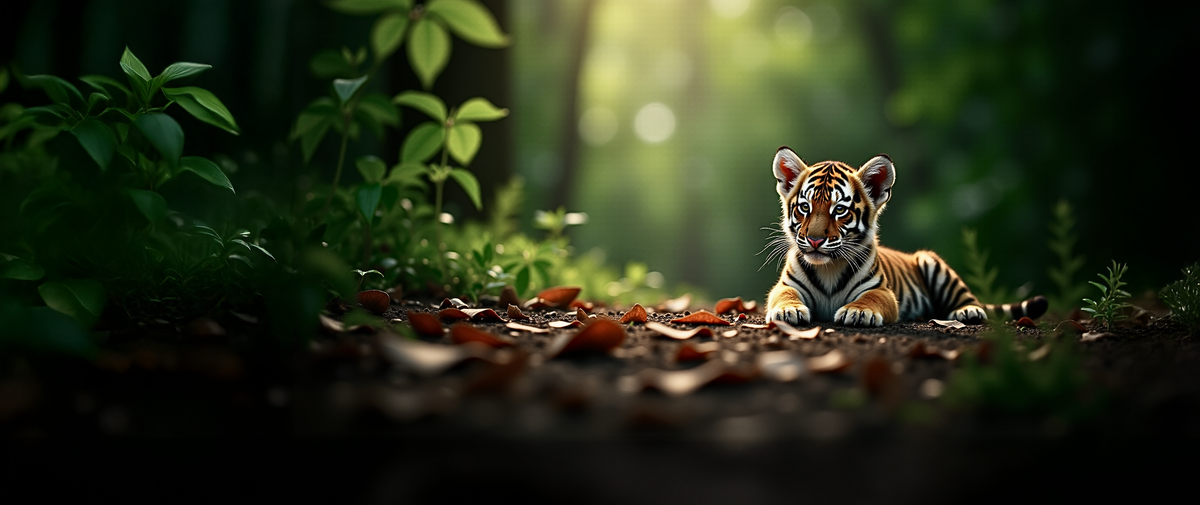 Tiger cub