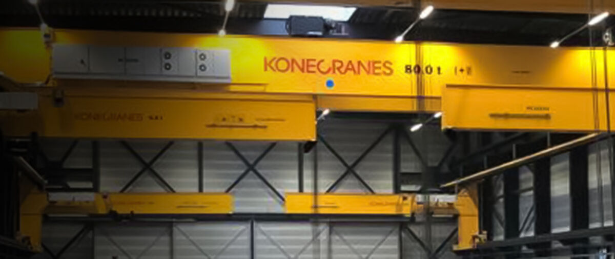 Konecranes CXT cranes in facility