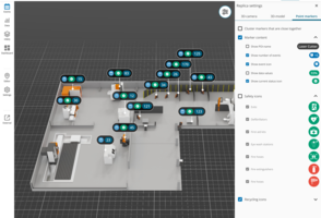 Data panel, smart industrial maintenance with Smart Factory